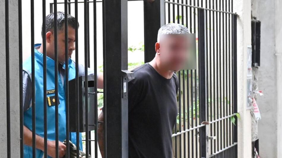 Marcelo Corazza detenido. NA
