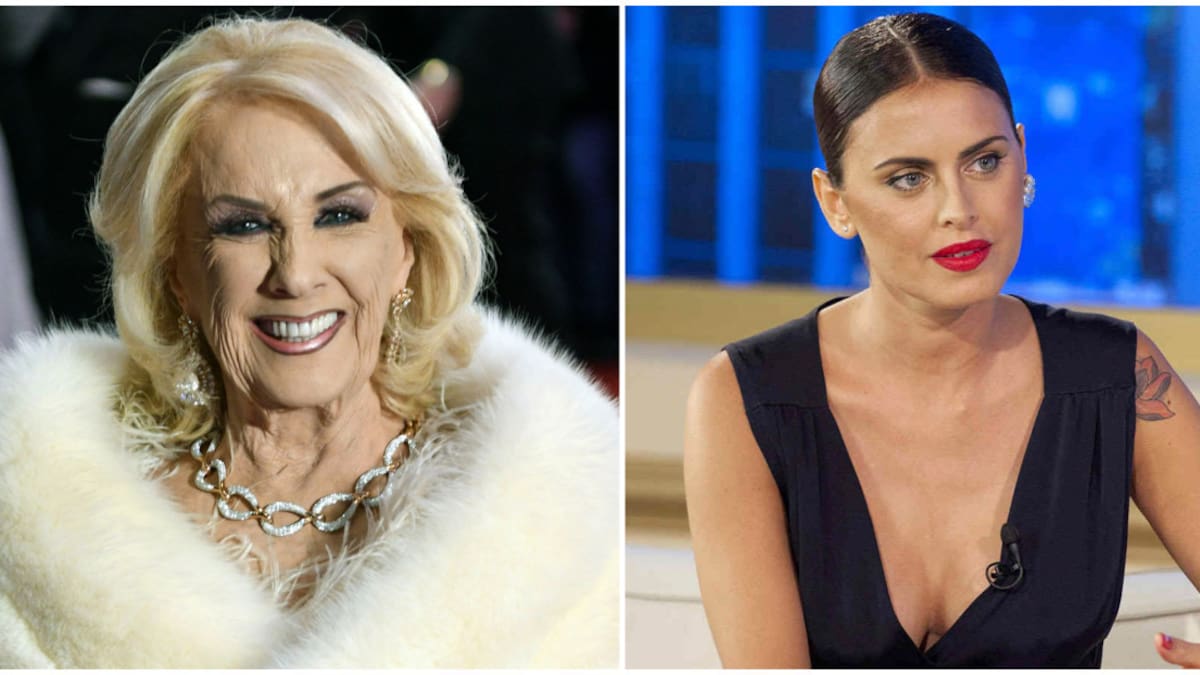 Mirtha Legrand y Silvina Luna. Fotos: NA.