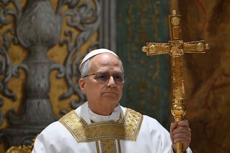 Papa León XIV. Foto: Reuters/Vatican Media/Simone Risoluti