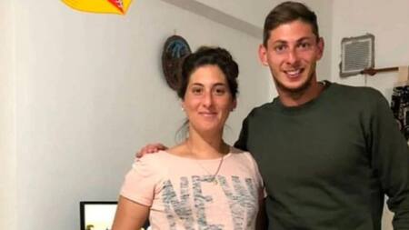 Romina Sala y Emiliano Sala