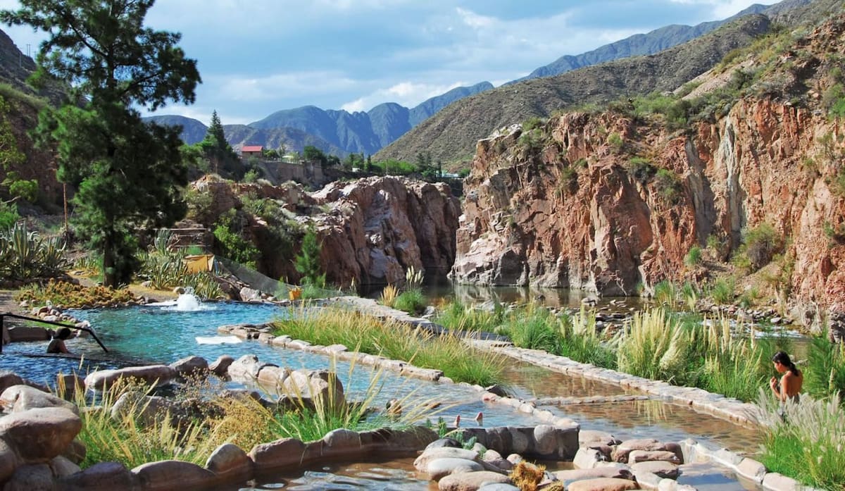 Termas de Cacheuta, Mendoza. Foto X.