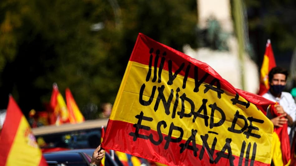 Protestas en España, coronavirus, REUTERS