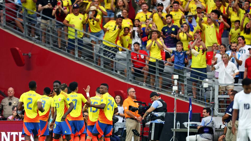 Colombia vs Panamá, Copa América 2024. Foto: Reuters