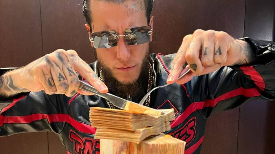 Alex Caniggia. Foto: Instagram.