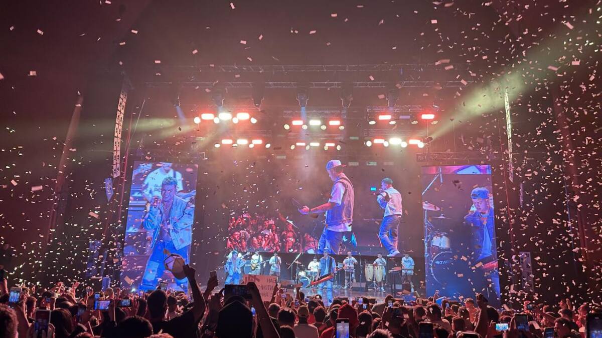 Show La T y La M. Foto: Music Top.
