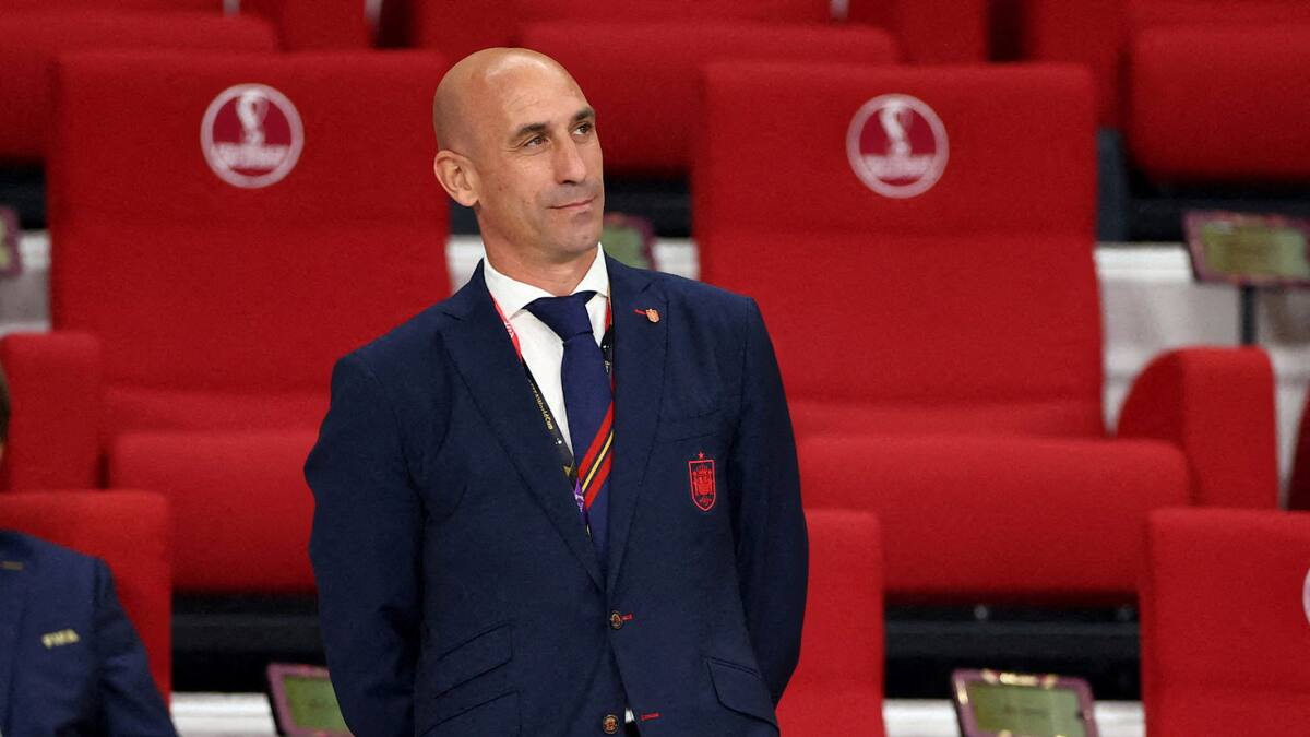 Luis Rubiales. Foto: Reuters