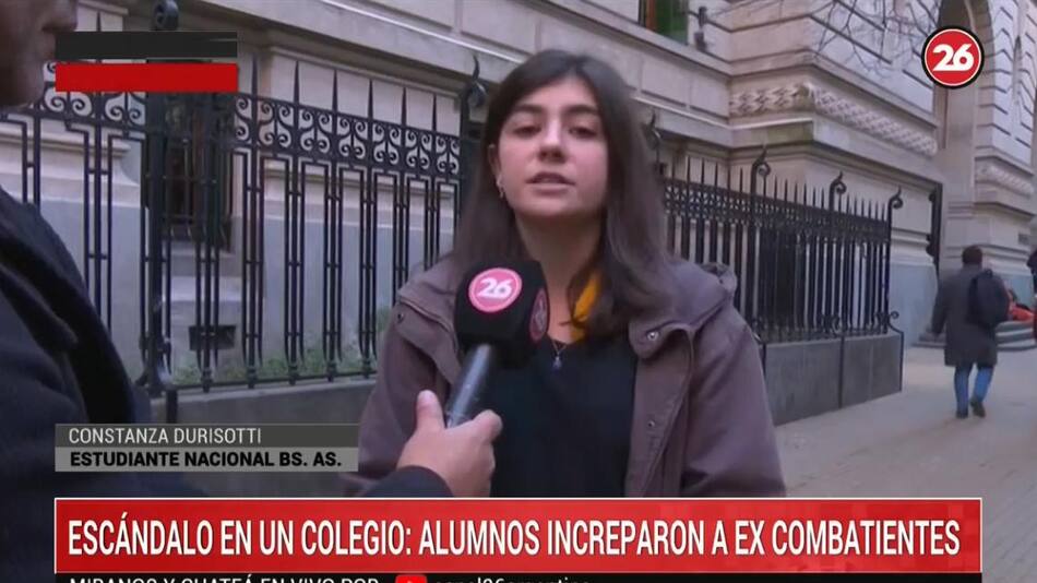 Escándalo en el Nacional Buenos Aires, increparon a dos veteranos de guerra de Malvinas