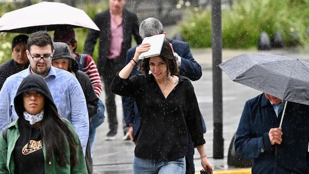 Cambio repentino en el clima: a qué hora llueve en el AMBA, según el Servicio Meteorológico Nacional