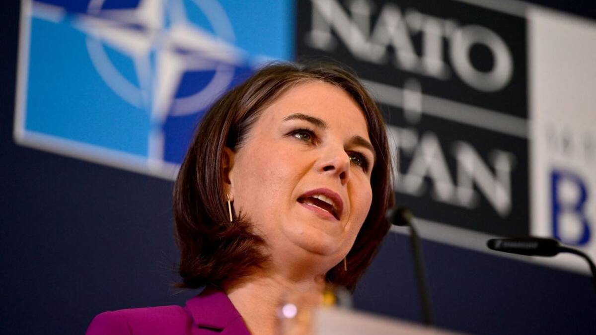 Annalena Baerbock, Relaciones Exteriores de Alemania, OTAN, AFP