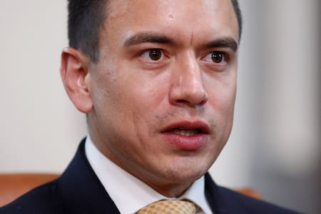 Daniel Noboa, presidente de Ecuador. Foto: REUTERS.