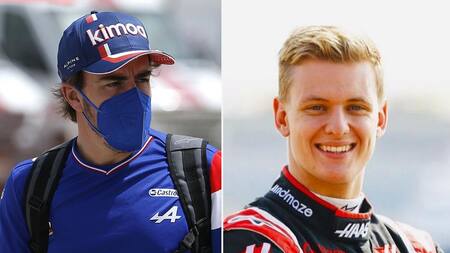 Fernando Alonso, Alpine, Mick Schumacher, Haas, Fórmula 1, Fotos Reuters-Haas