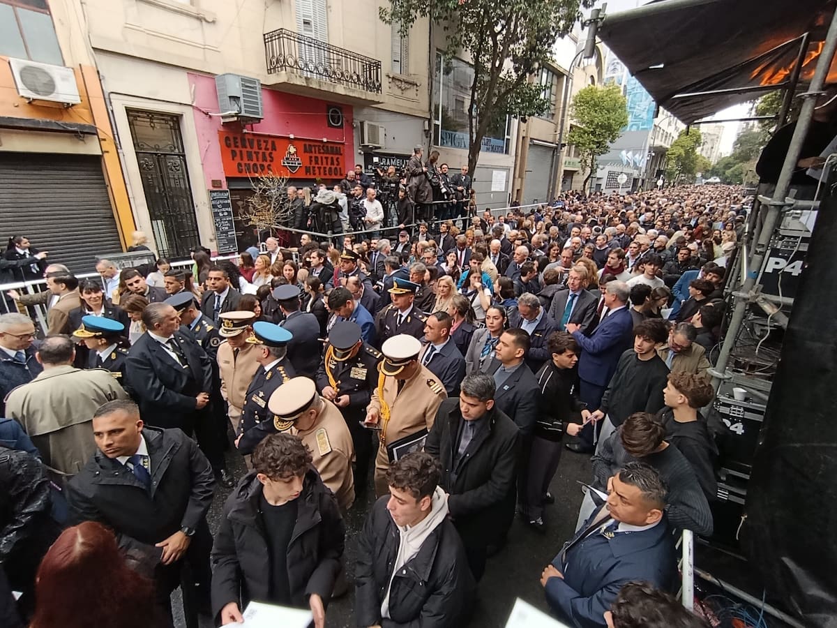 Acto a 32 años del Atentado a la AMIA.