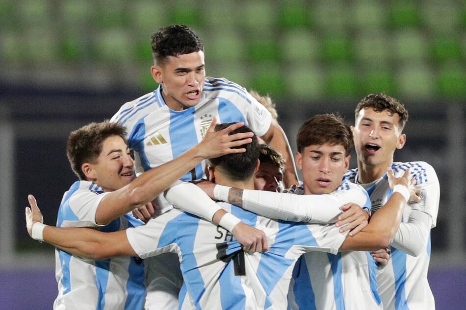 Mundial Sub 20, Argentina vs. Australia.