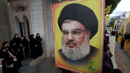 Hasán Nasrala, líder de Hezbollah. Foto: Reuters.