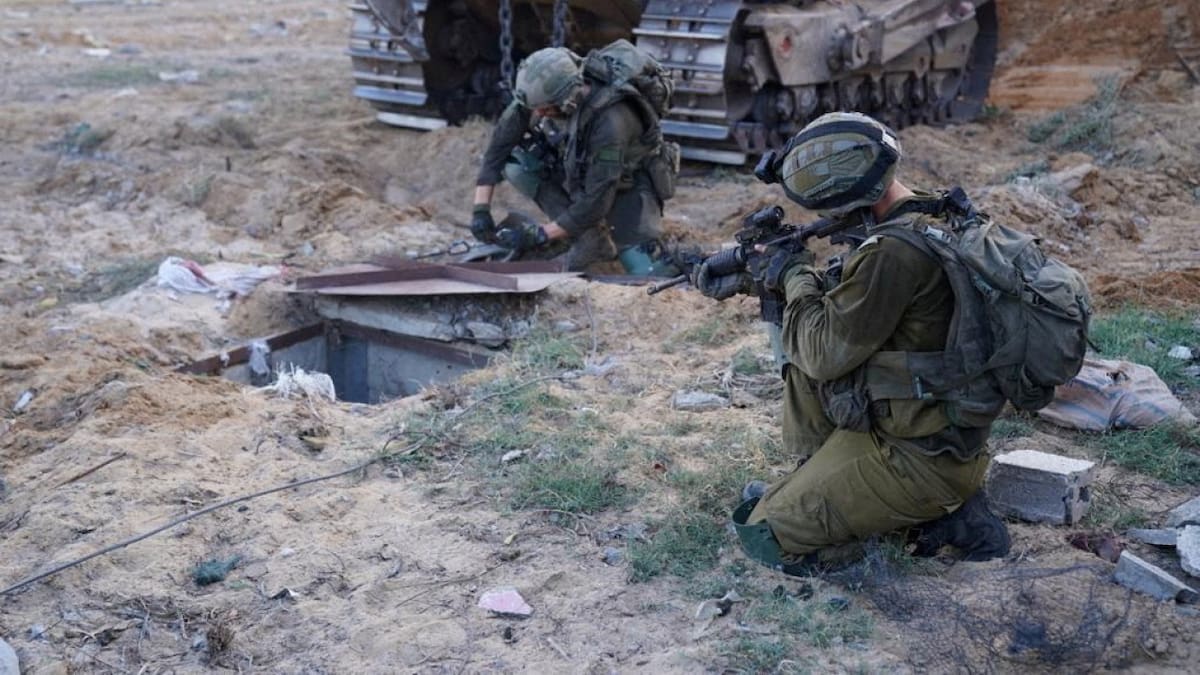 Guerra en Gaza. Foto: Reuters.