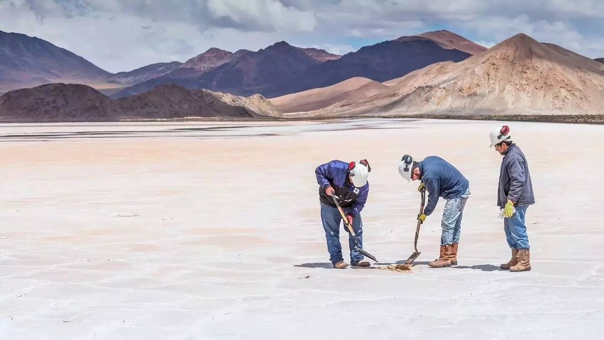 Salar de Arizaro en Salta.