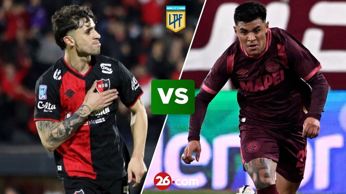 Newell's vs Lanús por el Torneo Clausura.