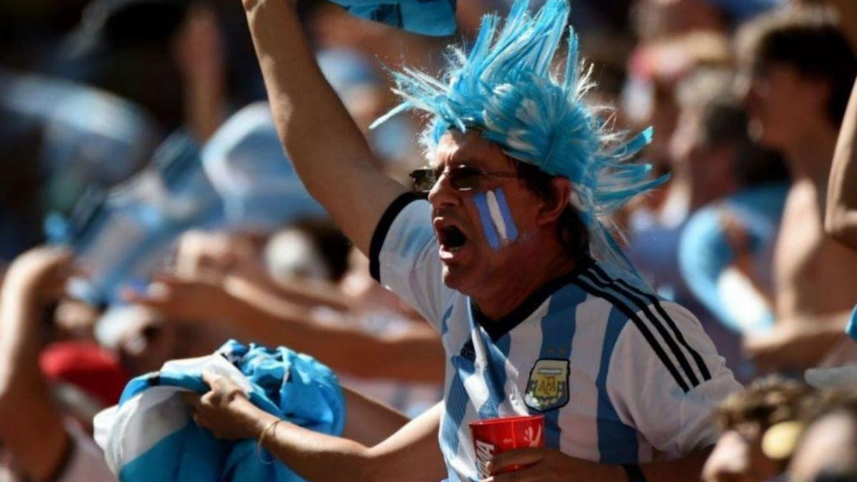 Hinchas argentinos, Mundial de fútbol, foto Reuters