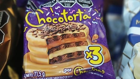 Alfajor Chocotorta de Arcor. Foto: Facebook.