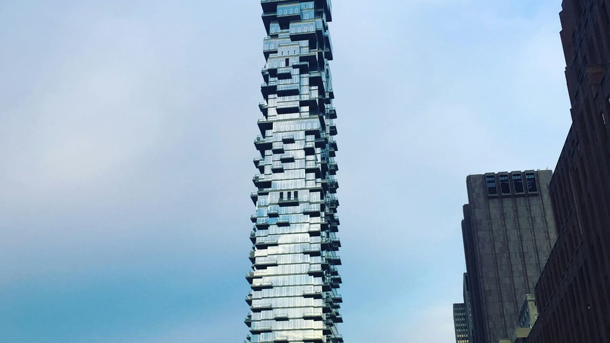 La “torre Jenga” de Nueva York con diseño único que rompe las reglas de la arquitectura.