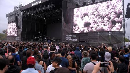 Primavera Sound, música. Foto: Télam