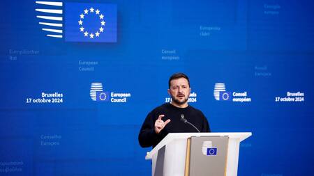 Volodimir Zelenski, presidente de Ucrania. Foto: Reuters.