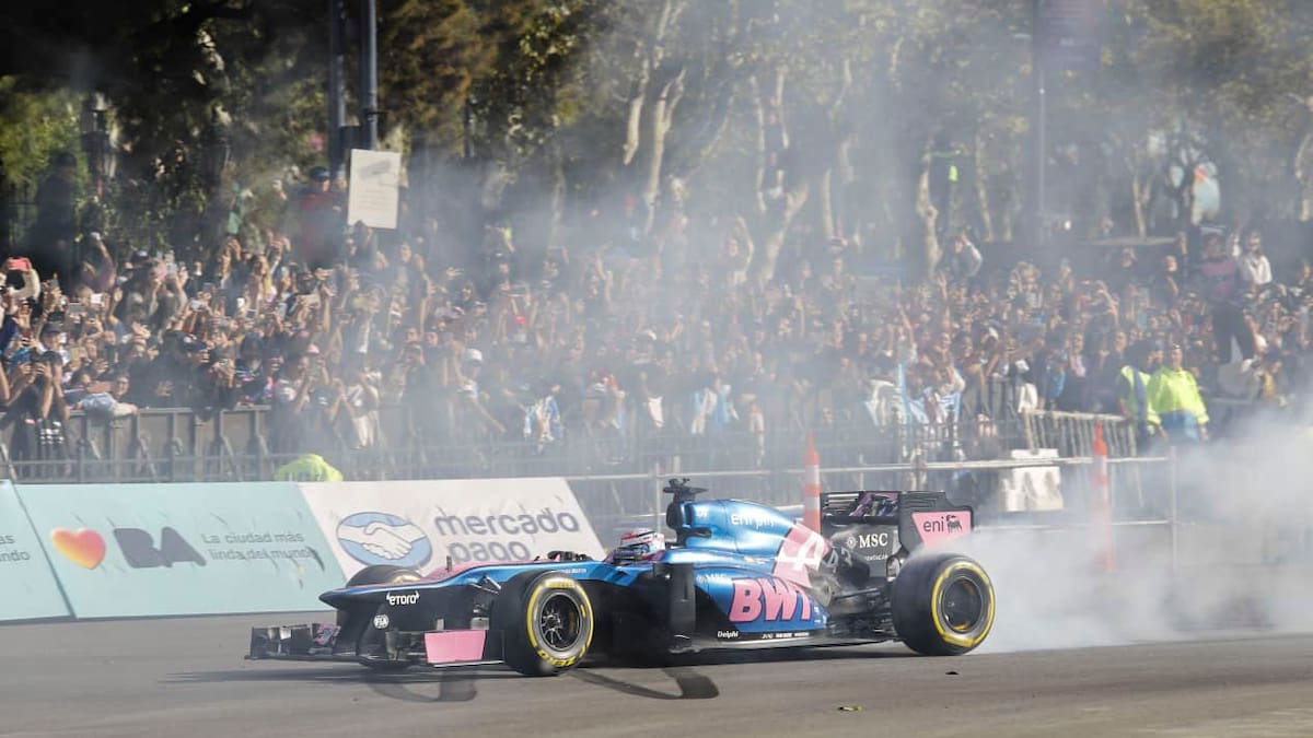 Franco Colapinto desató la locura en Palermo: más de 500 mil personas vibraron con la Fórmula 1 en Buenos Aires