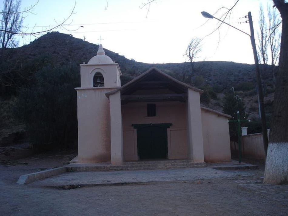 Capilla de la Inmaculada Concepción de Huacalera, Jujuy, en sus proximidades se produjo el descarnamiento del general