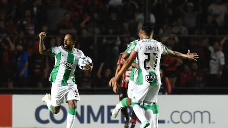 Copa Libertadores, Patronato vs. Atlético Nacional. Foto: EFE.