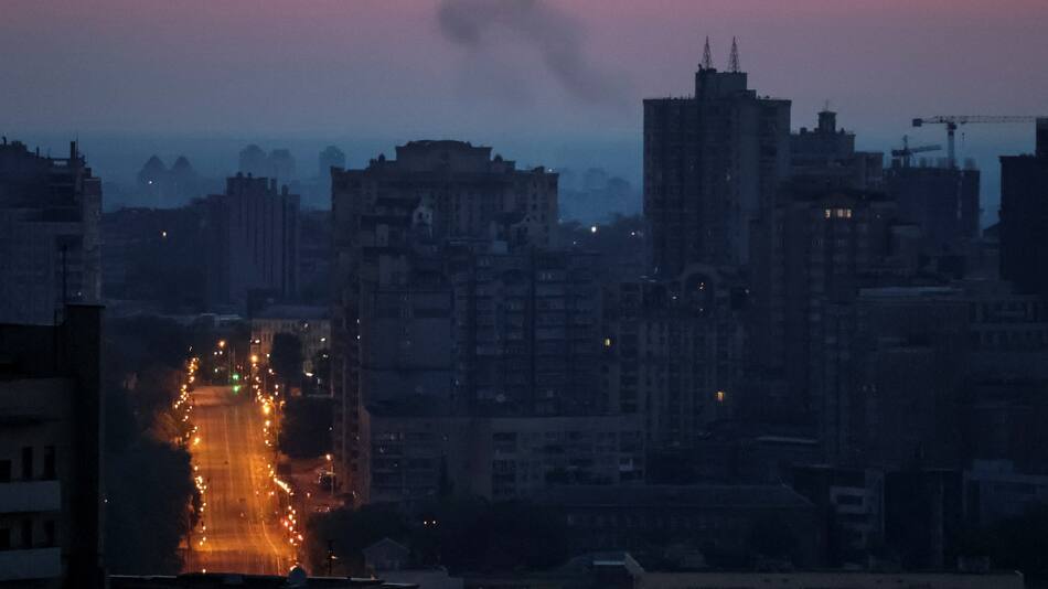 Guerra entre Rusia y Ucrania. Ataque con drones. Foto: NA.