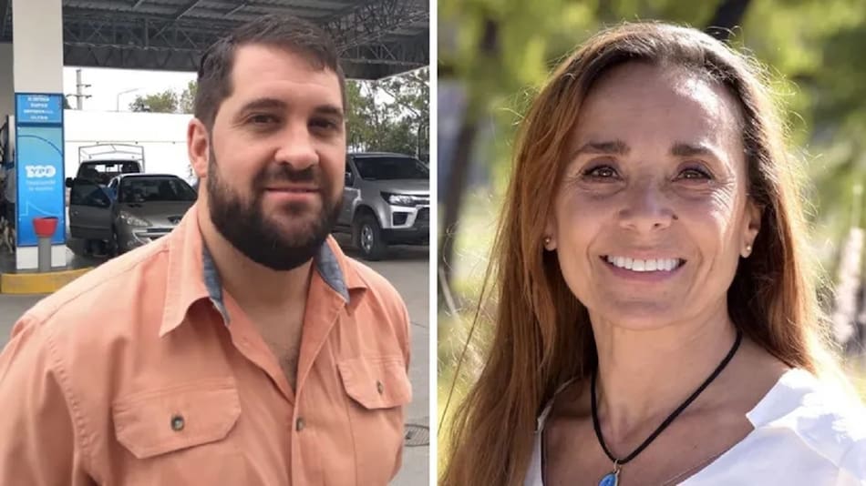 Alfredo Gonzáles y Bárbara Andreussi, candidatos a diputados en Jujuy por La Libertad Avanza.