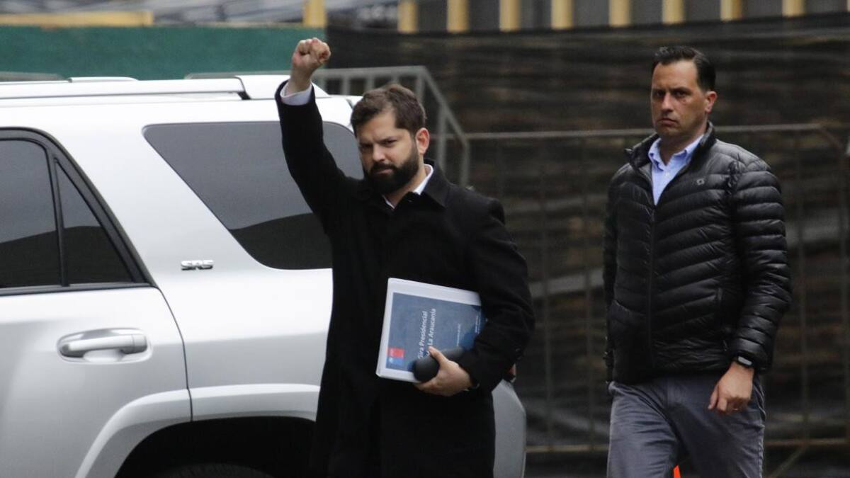 Gabriel Boric, presidente de Chile. Foto: REUTERS