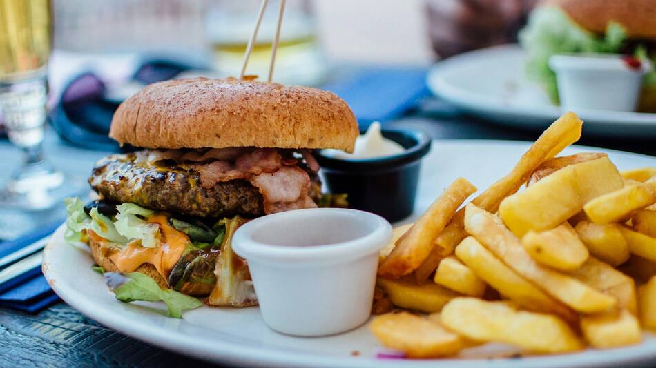 Hamburguesa. Foto: Unsplash