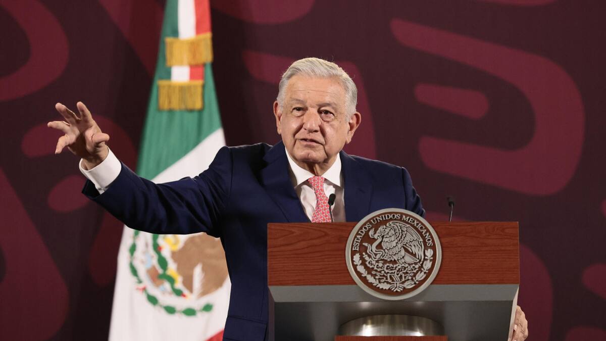 López Obrador sobre el allanamiento a la Embajada de México en Quito. Foto: EFE.
