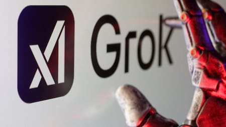 Grok, la inteligencia artificial de xAI. Foto: Reuters.