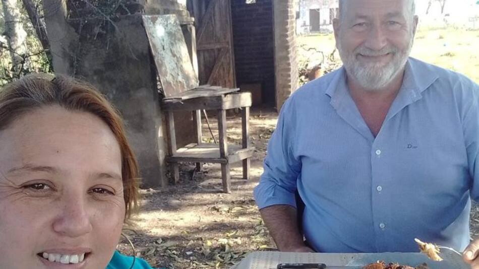 Gloria Soledad Pared y Miguel Arias