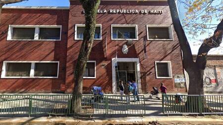 Escuela, Barracas, foto Página 12