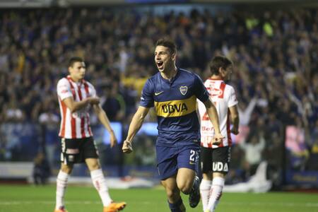 Jonathan Calleri en Boca. Foto: NA.