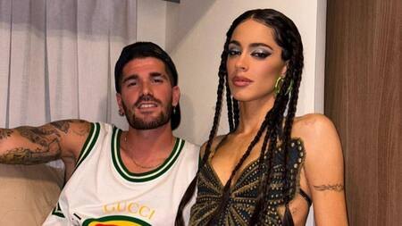 Tini Stoessel y Rodrigo De Paul. Foto: Instagram/tinistoessel.