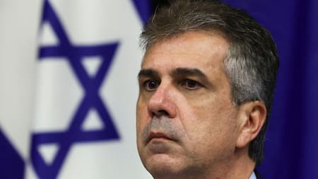Eli Cohen, Canciller israelí. Foto: Reuters.