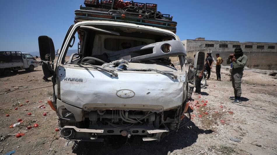 Ataque ruso a Siria. Foto: EFE.