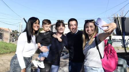 Nuevos pavimentos en Malvinas Argentinas.