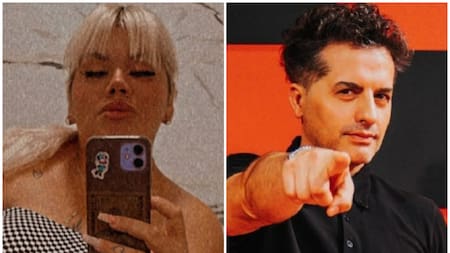 Morena Rial y Ángel de Brito. Fotos: archivo.