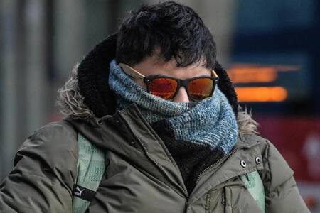 Ola de frío. Foto: NA