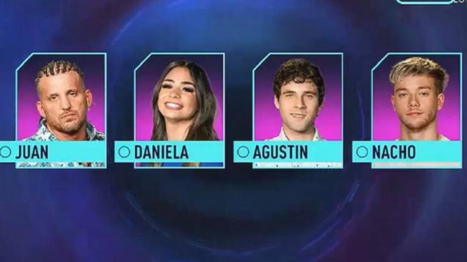 Gran Hermano 2022: nominados de la cuarta semana. Foto: NA.