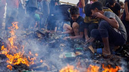 Graves ataques en Rafah, Gaza. Foto: Reuters.