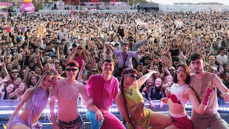 Recitales en la Costa Atlántica. Foto: Instagram @bresh