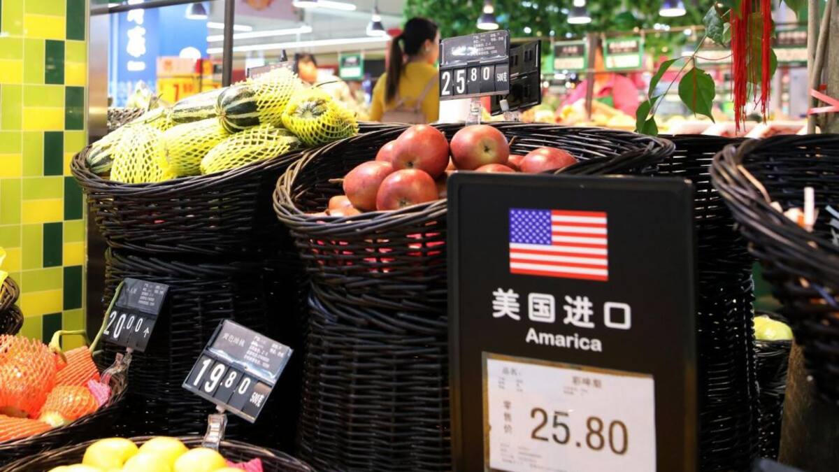 Guerra comercial - Productos de Estados Unidos exportados a China