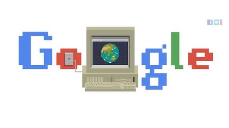 Google homenajea con un doodle a World Wide Web