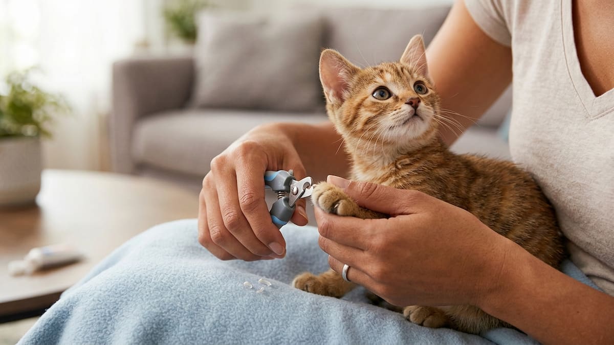 Cómo cortarle correctamente las uñas a u gato, según los expertos